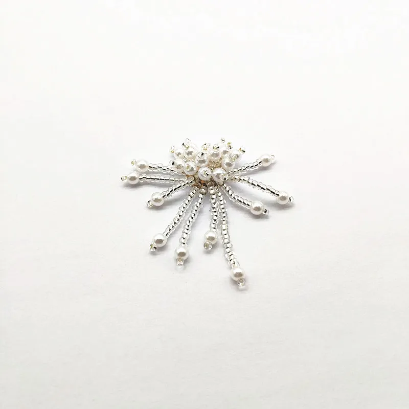 Новое поступление! 40x12 мм ручная работа плетеный стеклянный мини-жемчуг подвеска