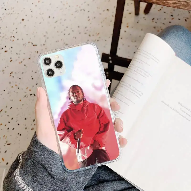 

American rapper Kendrick Lamar Phone Cases Transparent soft For iphone 5 5s 5c se 6 6s 7 8 11 12 plus mini x xs xr pro max