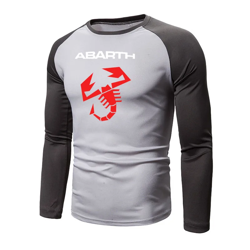 

Spring Autumn Fashion Abarth Car Logo Printing Casual Men's Sweatshirt Cotton Harajuku High Quality Men hoodie