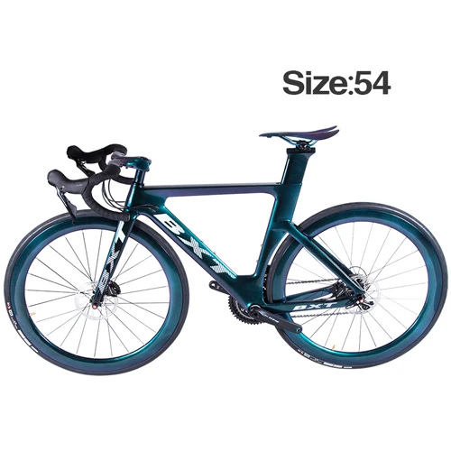 BXT chameleon 54 cm Дорожный велосипед 700C рама для шоссейного велосипеда дисковый тормоз 2x11 скорость T800 карбоновая рама для шоссейного велосипеда карбоновый гоночный велосипед Полный дорожный велосипед - Цвет: BXT chameleon 54 cm