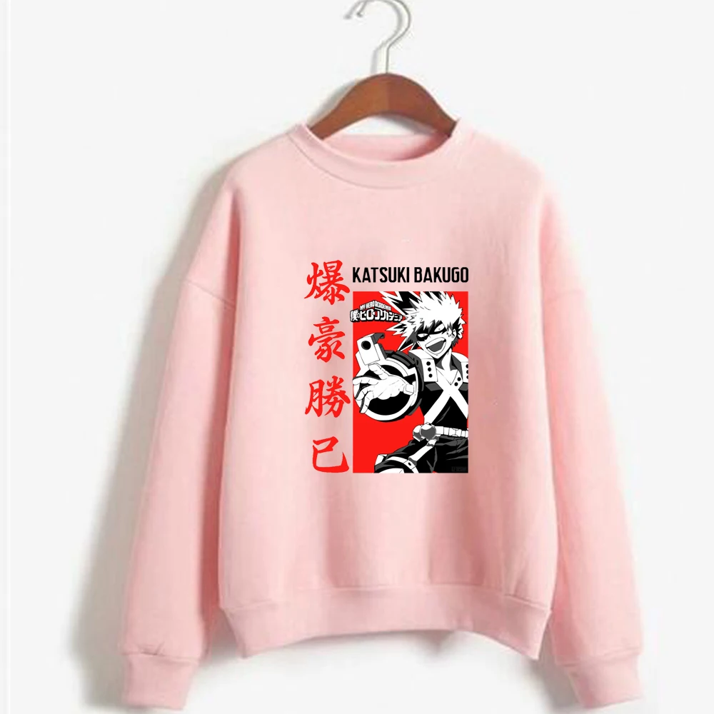 

Uniex Cloths My Hero Academia Casual O-neck Fashion Loose Hoodie