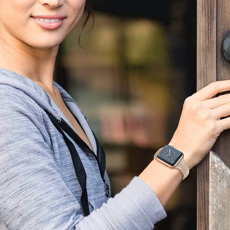 Ремешок для часов силиконовый Apple Watch 5/4/3/2/44/40 мм | Наручные часы