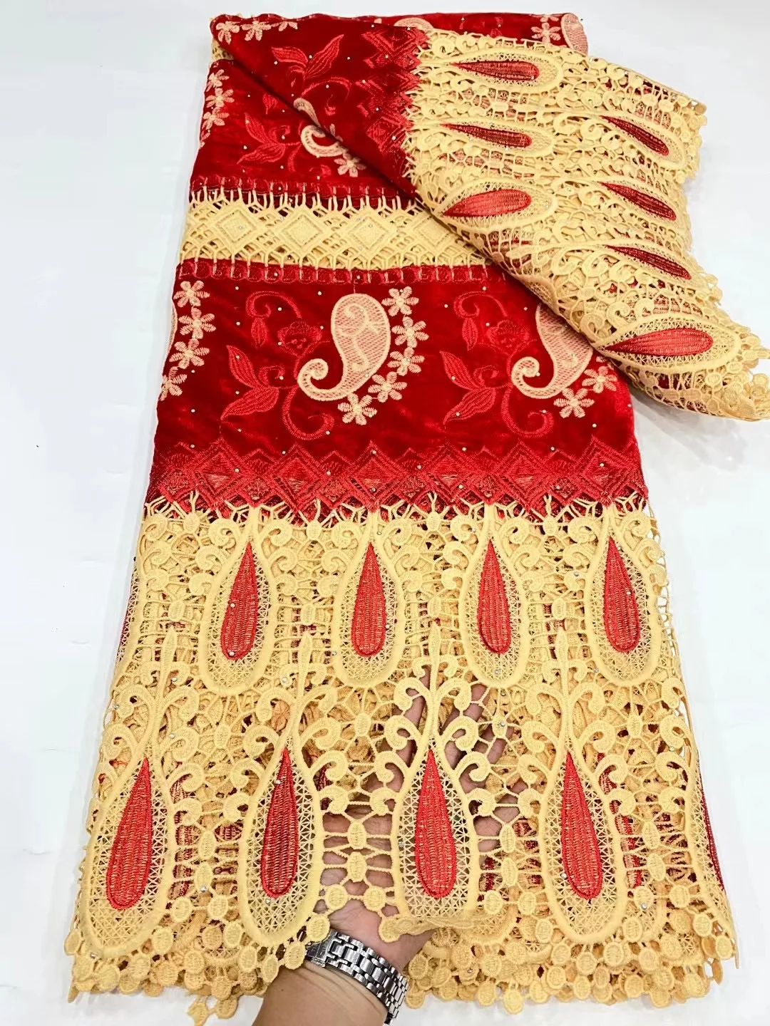 Популярная нигерийская кружевная ткань 2021 высококачественное кружево с