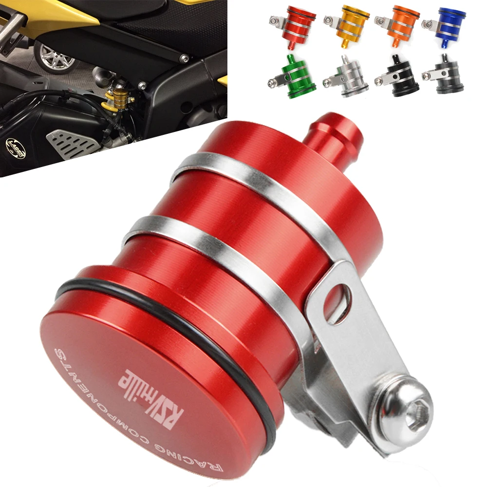 Для Aprilia RSV MILLE/R 2004-2008 2005 2006 2007 CNC Алюминиевый задний резервуар тормозной жидкости