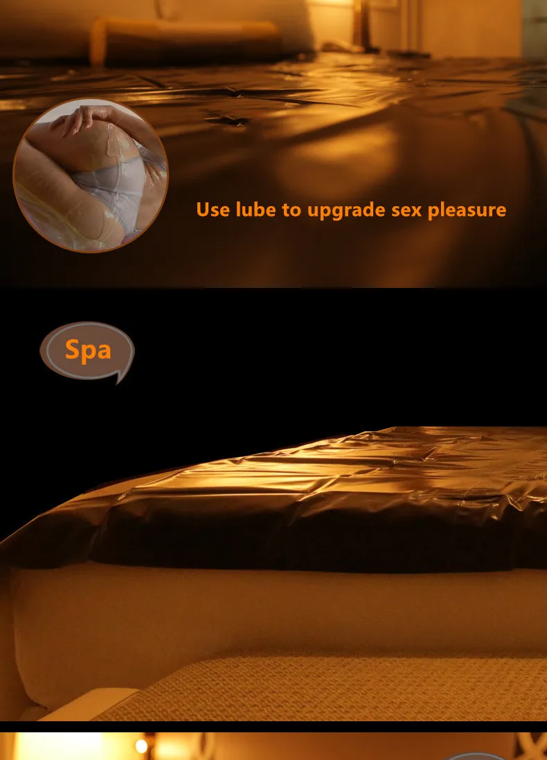 Водонепроницаемые секс-простыни с эффектом пуш-масла массажные флирт-простыни sm