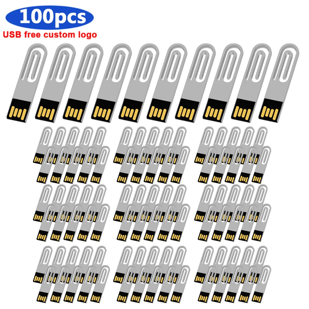 

Usb-флеш-накопитель 100 шт./лот, 64 ГБ, 32 ГБ, 16 ГБ, 8 ГБ, 4 Гб, USB 2,0