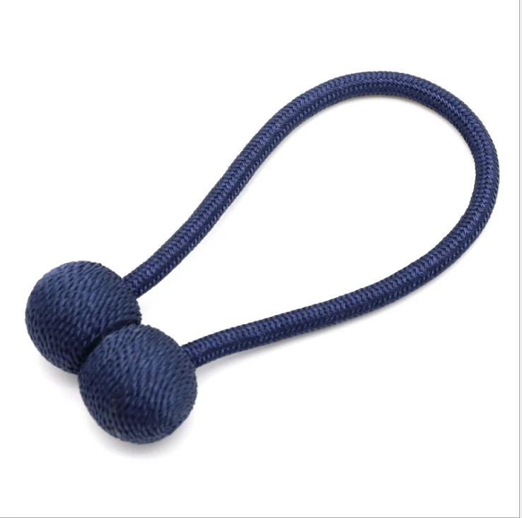 Royal blue Крючковые магниты для спальни, Пробивка, кружевные ремни для хранения, шторы с магнитными пряжками, шторы с фиксированным зажимом, бесплатно, cjjfcl00031 - Цвет: Royal blue