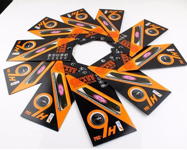 1000 шт. коробка из крафт бумаги для iPhone 7 8 Plus|Сумки телефона| |