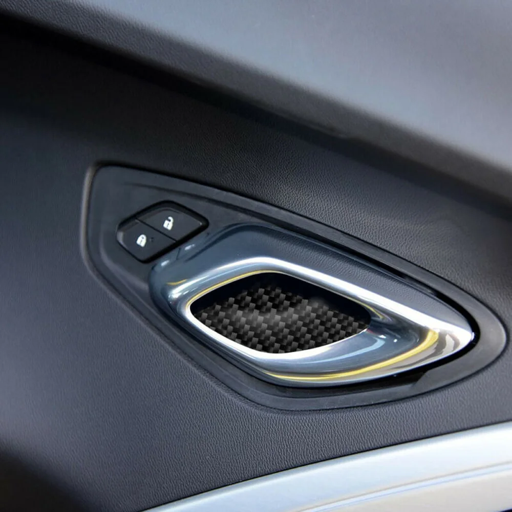 2 шт. наклейки на дверную ручку салона автомобиля Chevrolet Camaro 17-19 | Автомобили и