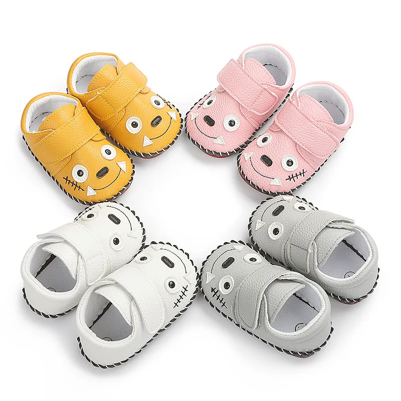 

Baby Toddler Newborns Soft Sole PU Leather Animal Waterproof Designer Mini Kids Rubber Shoes for Boys Girls Infants Babies 2020