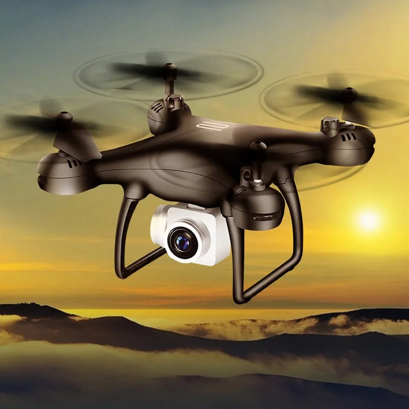 TENXIND 8S Drone With Camera RC Quadrocopter WIFI Dron Aerial Photography Ultra-Long Life 360° Rollover Airplanes Drones Toy Kit |