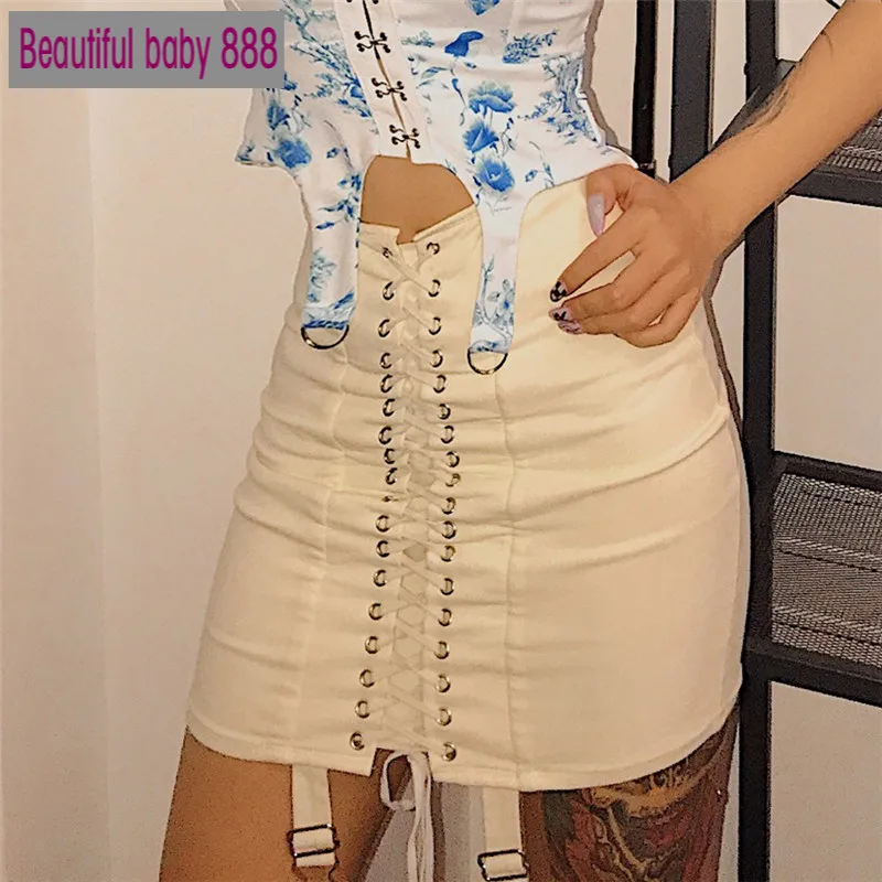 

Meqeiss 2020new spring office lady Elegant mini skirts womens summer club party night evening pleated ladies Street casual skirt