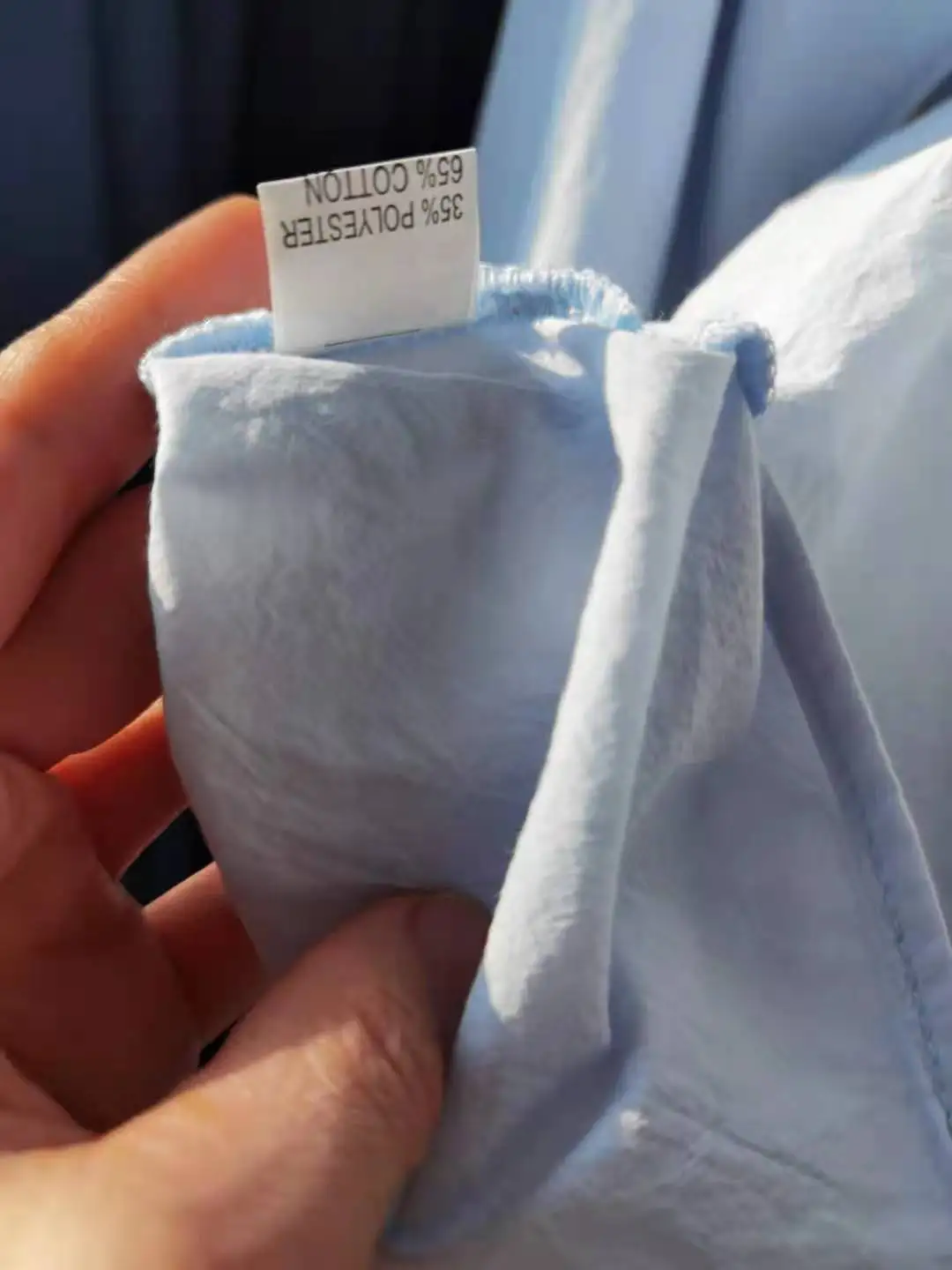 Однотонная синяя рубашка весенние женские повседневные топы льняные хлопковые