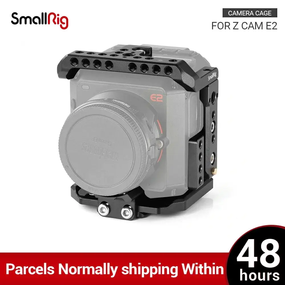 Клетка для Z cam E2 Камера интегрирован с Arca швейцарская тарелка на дне Quick Release