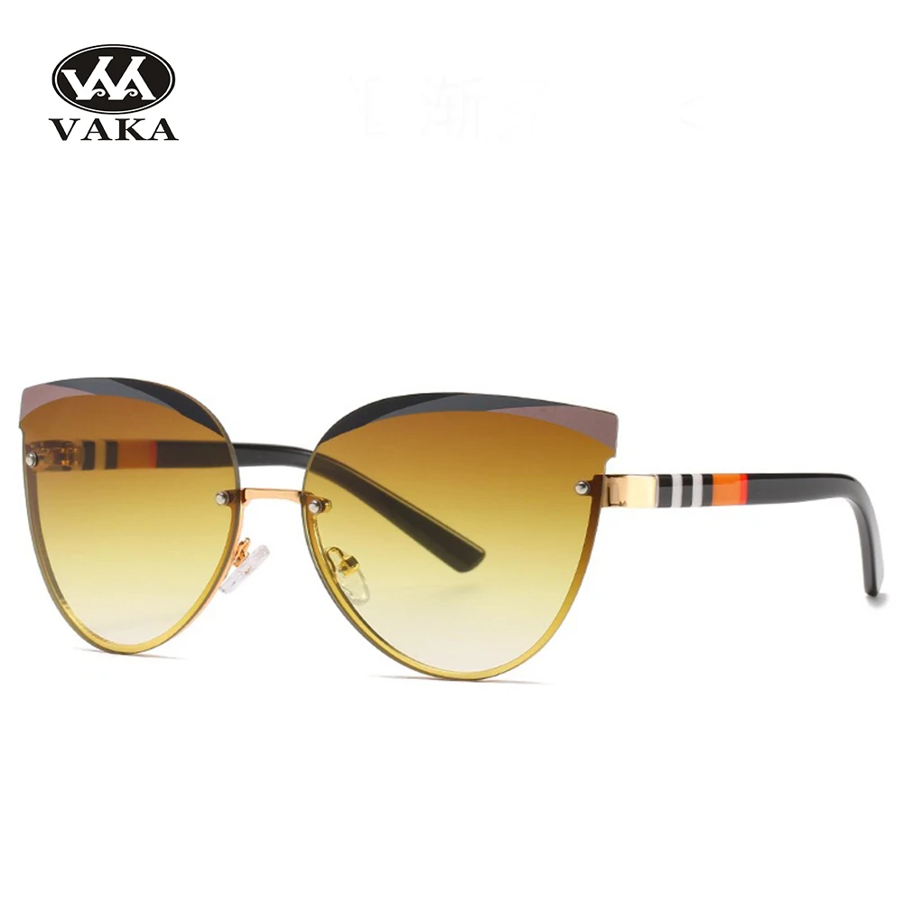 

2021 New Women Sunglasses Female Sunglases Vintage Sunglasses Gradient lenses Women Brand Sun Glasses HD lense round frame