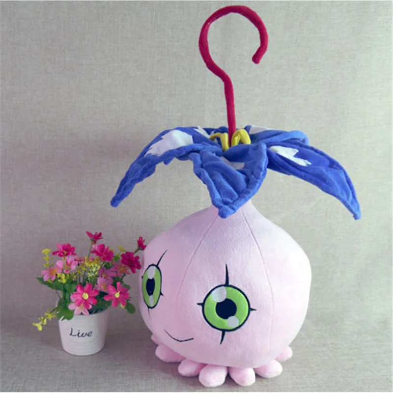 Фото Аниме Digimon, цифровые монстры, плюшевые игрушки, фигурка пиокомона, кукла 45 см, кортонная подушка для косплея, такеночи Сора в подарок №1