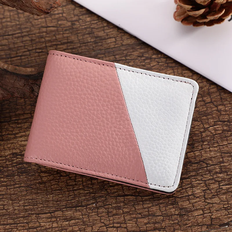 

Driving License Protective Cover Classic Color Matching High Quality Document Holder Ultra-thin Driver License Holder Wallet