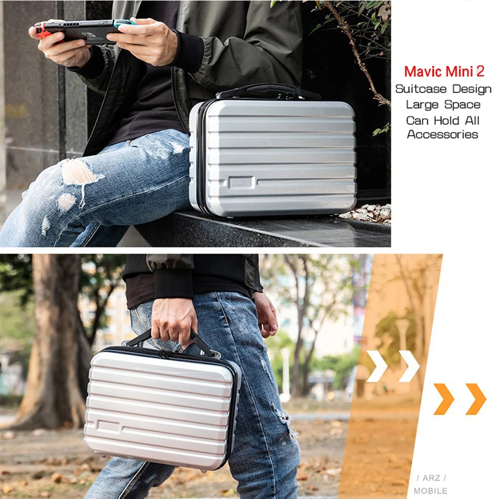 For DJI Mavic Mini 2 Dedicated storage pack Suitcase Portable case Shoulder bag Hardshell Travel Boxes Handbag for | Электроника