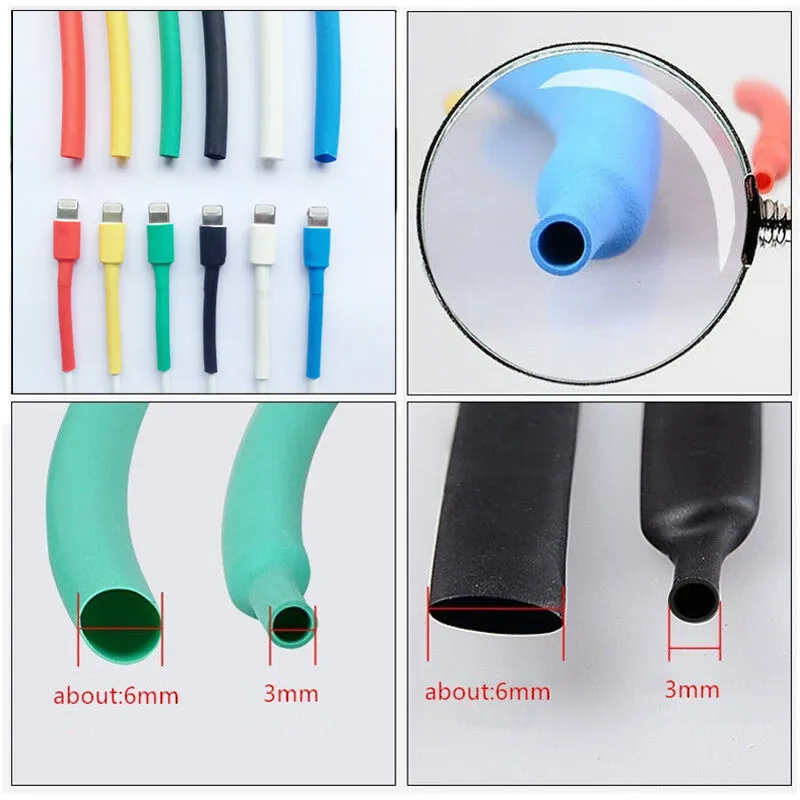 

iPhone Original Cable Protector Heat Shrink Tube Universal For iPhone Repair Lightning Charger Cable