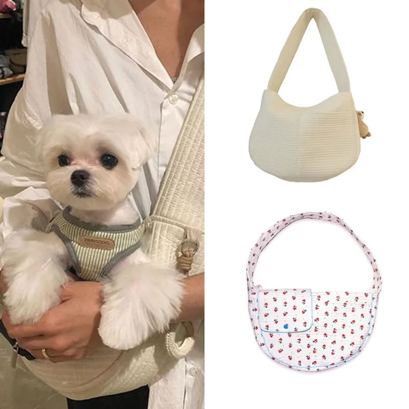 

Cat Carrier Bags Canvas Single Shoulder Carrier for Cat Pet Puppy Kitten Handbag Outdoor Travel Dog Carrier Pets Accessories