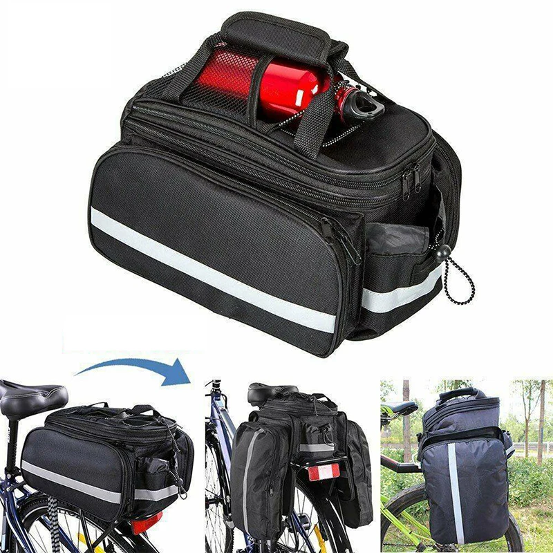 

Bicycle Basket Handlebar Pannier Cycling Carryings Holder Bike Riding Pouch Cycle Biking Front Baggage Bag Large Capacity