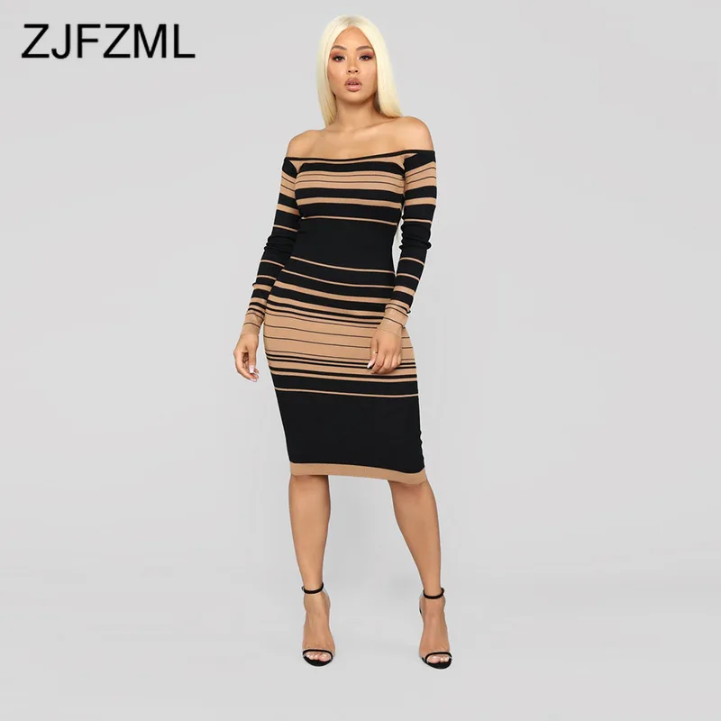 Женское платье с открытыми плечами открытой спиной|Женские платья| |