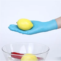 daddys choice hot sale safety factory manufacturers powder free box blue nitrile gloves