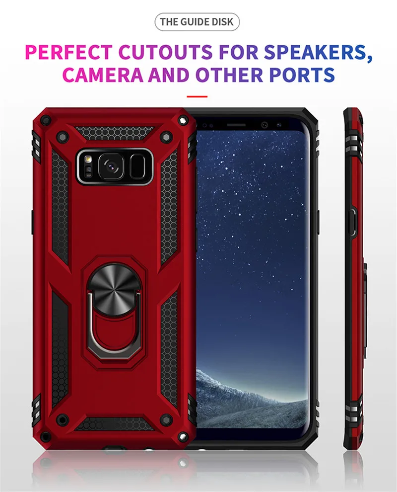 For Samsung Galaxy S8 Plus Phone Cases Cover Case Magnetic Armor Shockproof | Мобильные телефоны и аксессуары