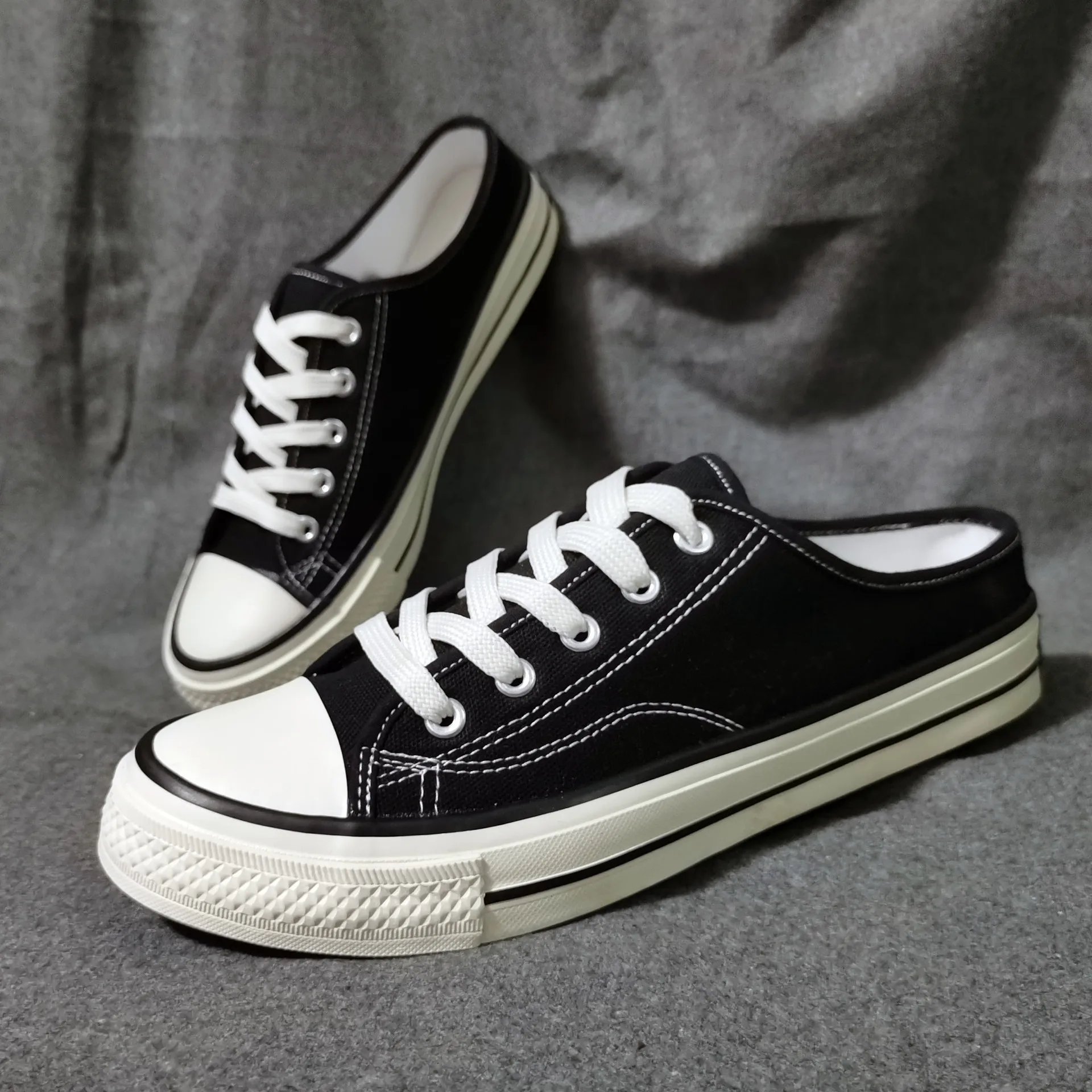 

High quality classic men's canvas shoes autumn new flat shoes men's vulcanized shoes factory direct casual shoes