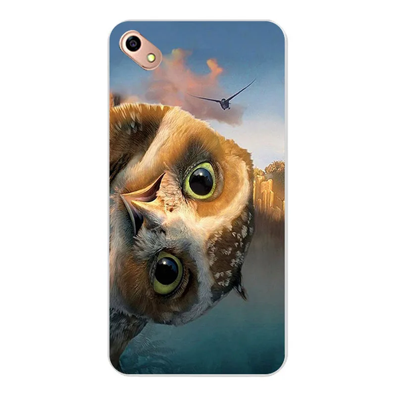 Силиконовый Печатный чехол для телефона Wiko Sunny 2 Plus Чехлы мягкие из кожи TPU на