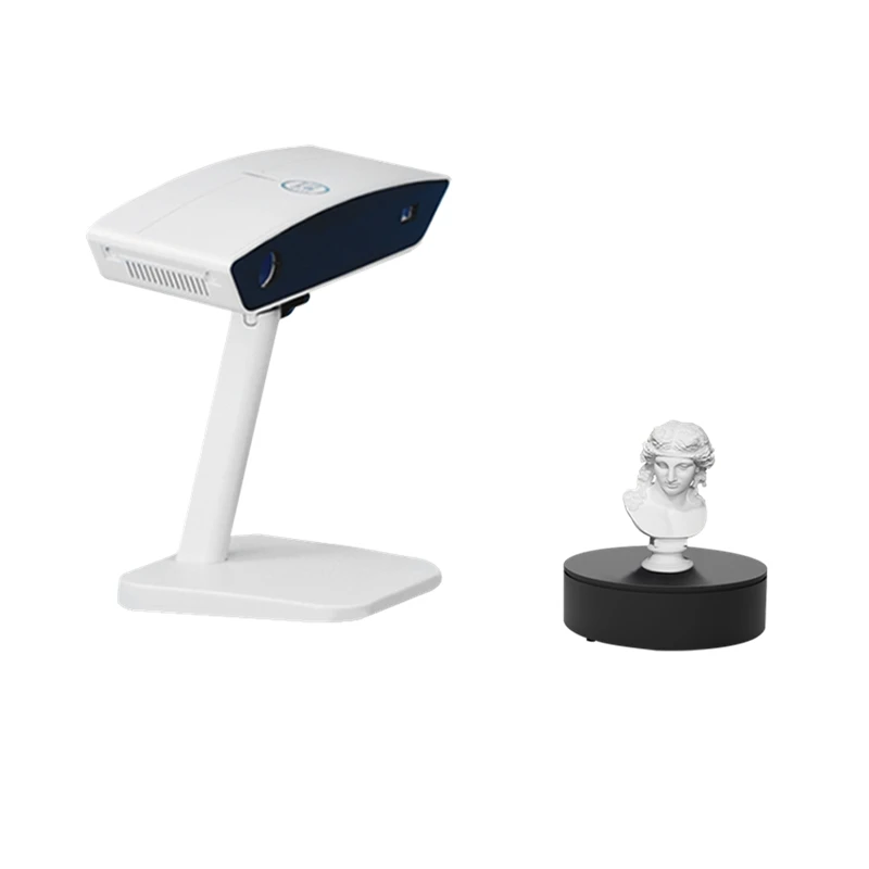 Billig LY Max-450 Industrielle Desktop 3D Scanner Hohe Präzision USB Verbindung Für Design Forschung Handwerk Verarbeitung Scan Mit 2 Modi