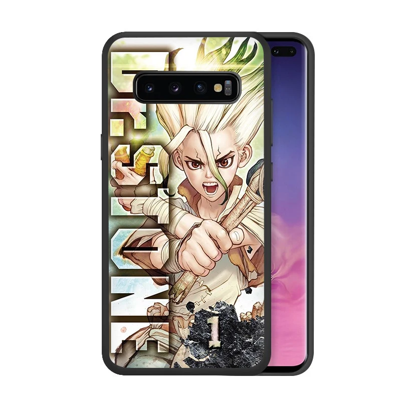 B1 EWAU Dr камень манга силиконовый чехол для телефона для samsung S6 S7 край S8 S9 S10 плюс S10e Note 8, 9, 10, M10 20 30 40 - Цвет: B1
