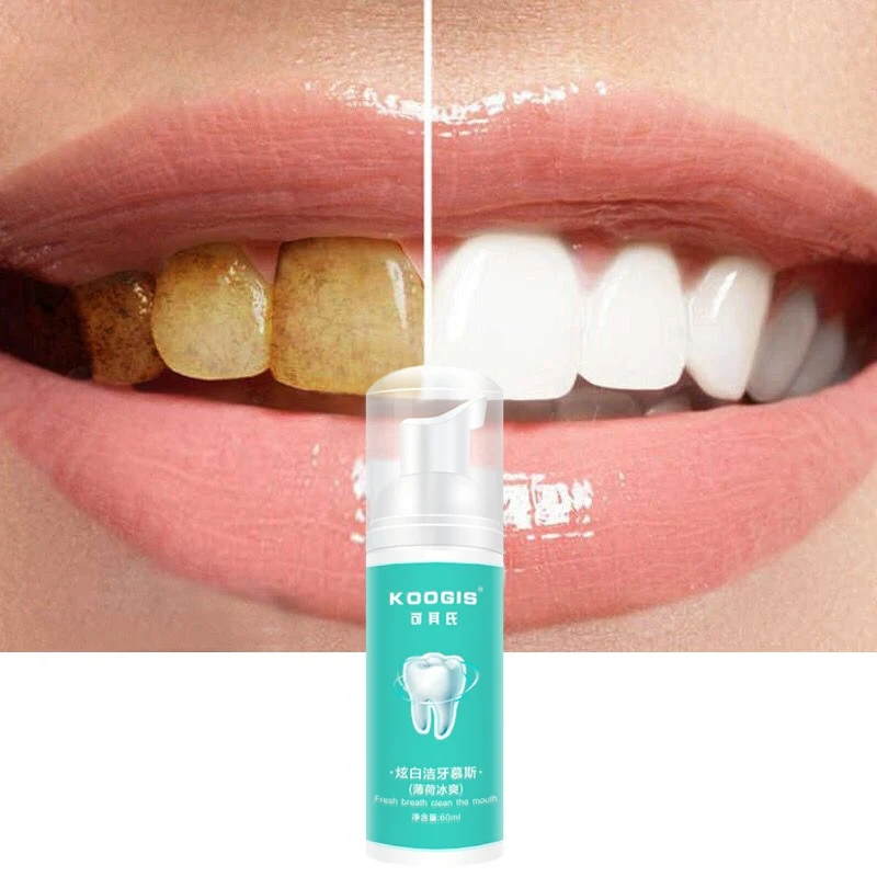 

Remove Tooth Stains Cleaning Mouth Teeth Whitening Foam Teeth Mousse Bright Pearl Teeth Whitening Foam Toothpaste