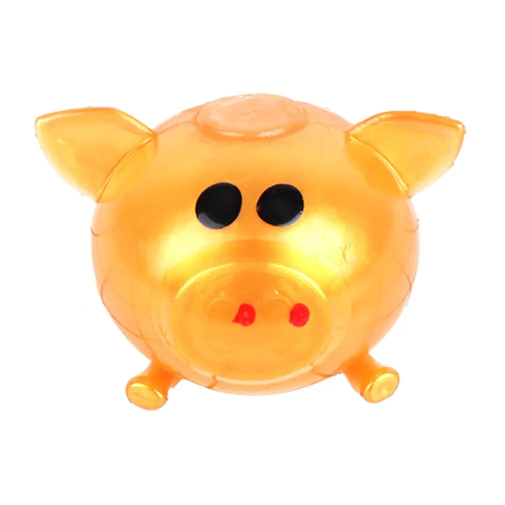 

Anti Stress Goods Various Types Pig Toys Decompression Splat Ball Vent Toy Venting Ball Sticky Smash Water Ball
