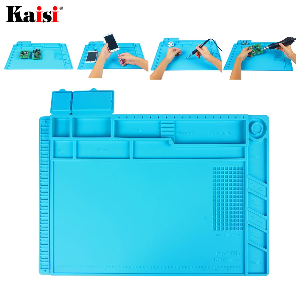 Эксклюзивный новый ремонтный силиконовый коврик Теплоизоляционный рабочий