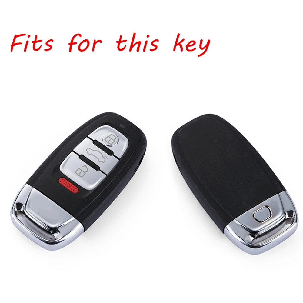 Чехлы для ключей автомобильной защиты чехол стайлинга автомобиля Audi A6L A4L B6 B7 B8 B9 S5