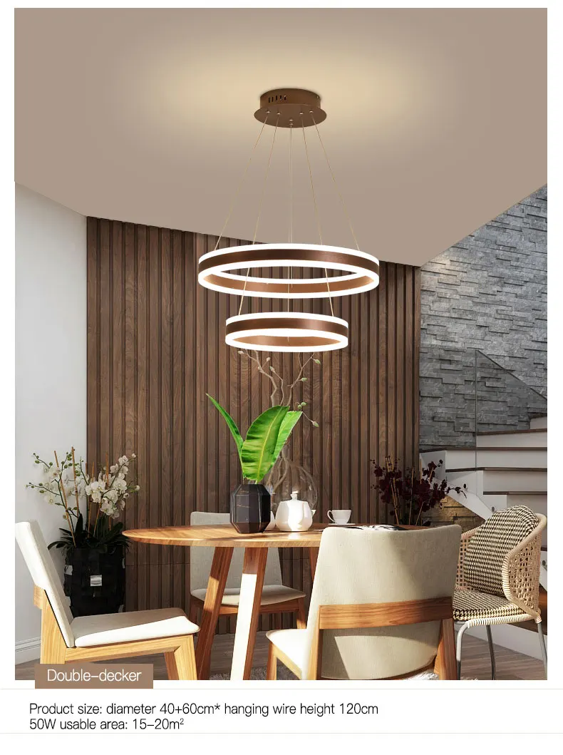 Скандинавский гостиной светодиодный Люстра современный простой креативный