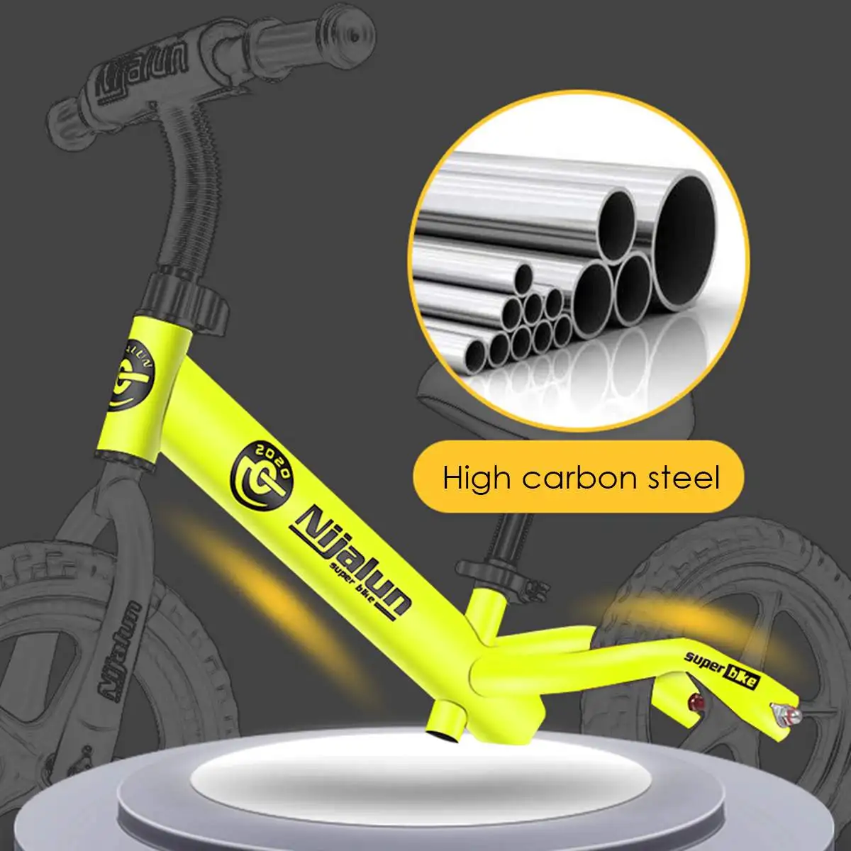 

12 inch Children's Bicycle Balance Training Bike Ride on Toys No-Pedal Kids Gift Tricycle for Children Outdoor Balance Bike Toy