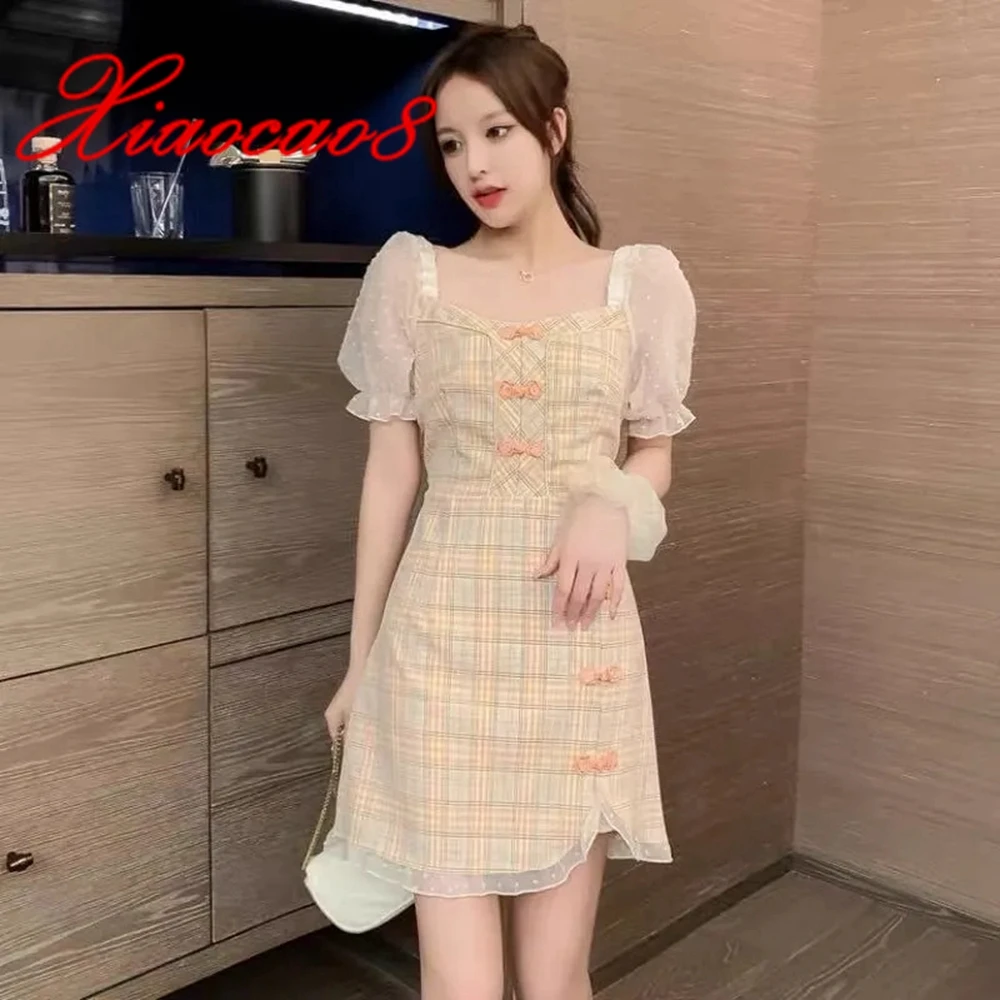 

Новая модная блуза с прямоугольным воротником и рисунком мини платья для женщин в африканском стиле Хай-стрит сексуальное летнее платье дл...