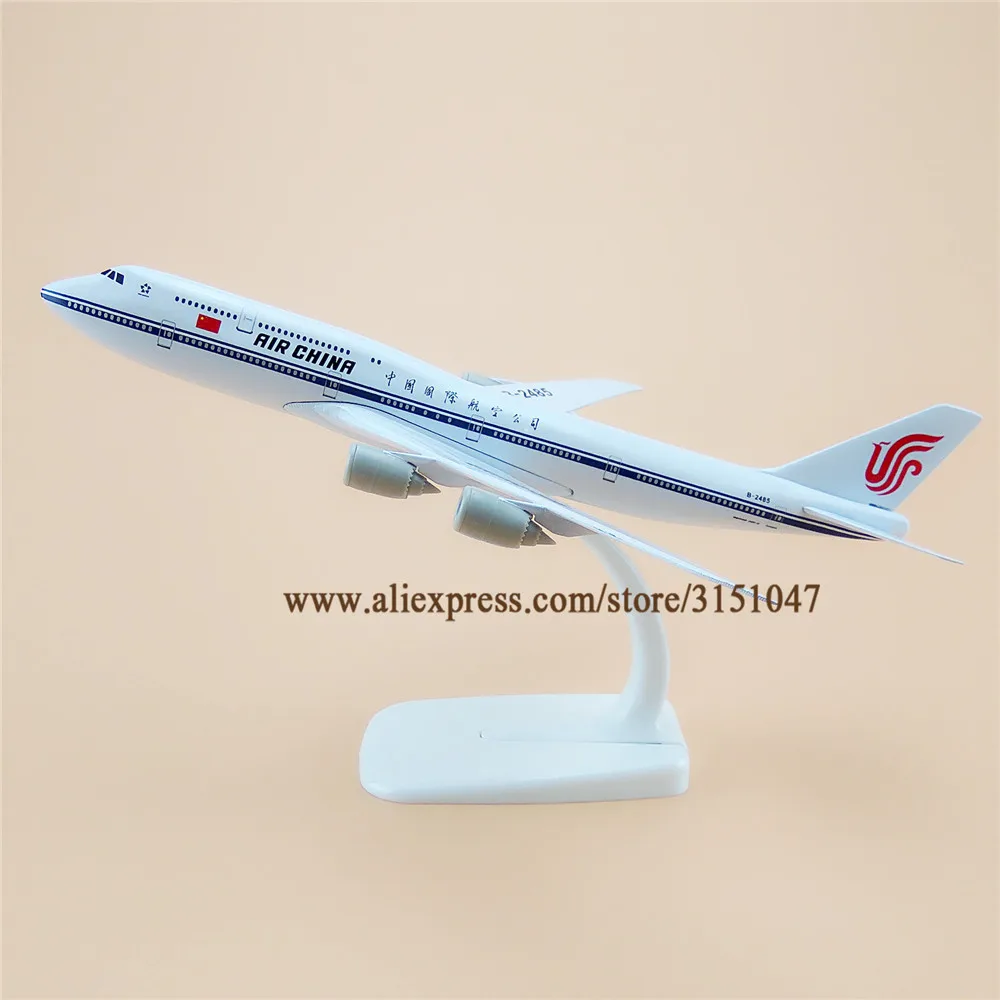 20 см Air China Airlines Boeing 747 B747 8 модель самолета сплав Металл литье под давлением Airways