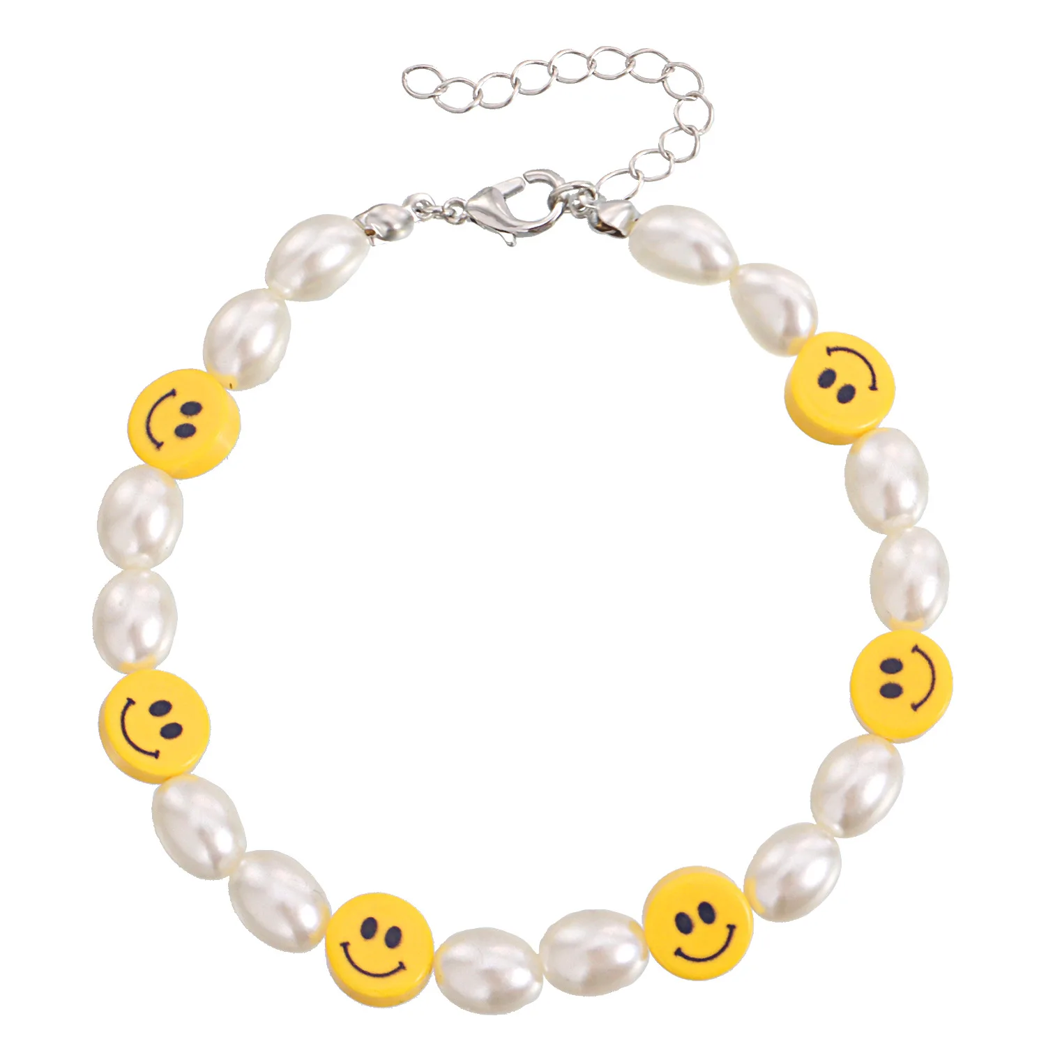 Браслеты на лодыжку с имитацией жемчуга и бусинами для женщин очаровательные