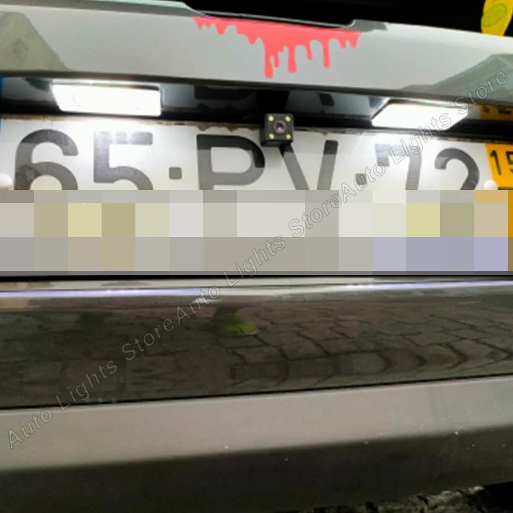 Светодиодная подсветка для номерного знака 2 шт. лампа Nissan сирена C27 2016 2017 2018 2019 2020