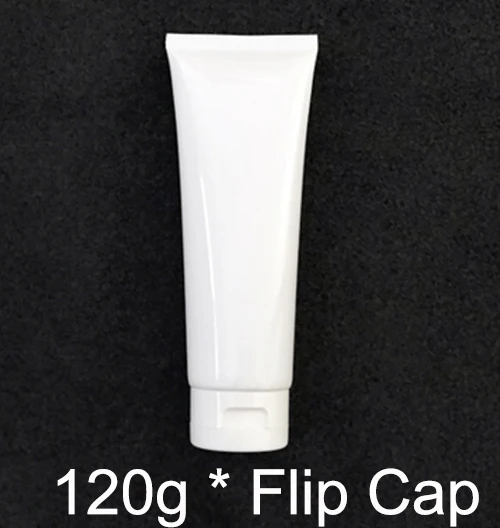 120ml2 5 мл 10 мл 30 мл 50 мл 100 мл 200 мл белая пластиковая мягкая бутылка для макияжа для выдавливания крема пузырьки для шампуня емкость для лосьона 30 шт - Цвет: 120ml2