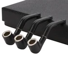 10 шт Черный курительные трубки аксессуары для сигарет фильтр Еда Класс держатель мундштук фильтрации щетка для очистки держатель подарки для Для мужчин