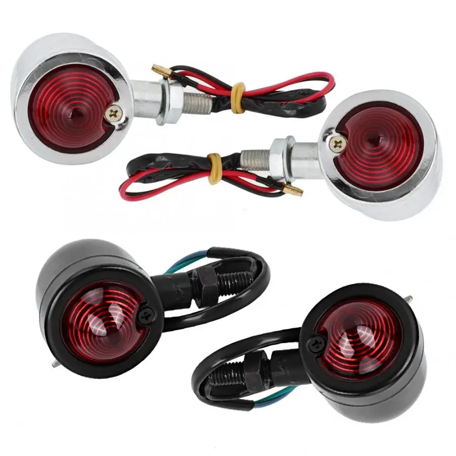 Красный указатель поворота для мотоцикла поворотный индикатор лампа аксессуары