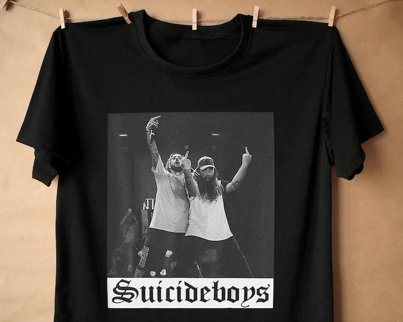 

Suicideboys T-shirt, SuicideboyS Scrim and Ruby T-Shirt For Men 3d Men T Shirt Short Sleeve