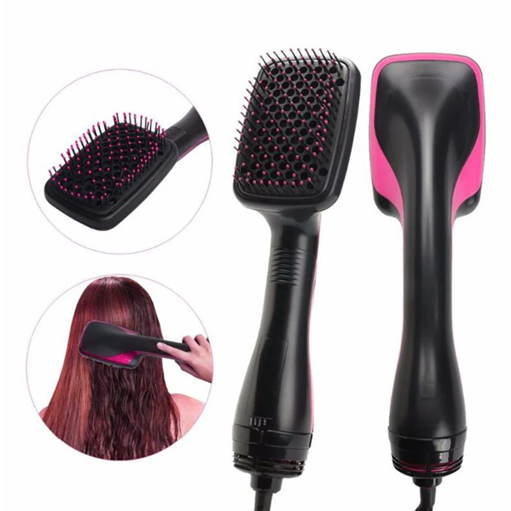 

Professional Electric Hair Straightener Brush Hair Dryer for Women & Men - s Hairbrush Comb
