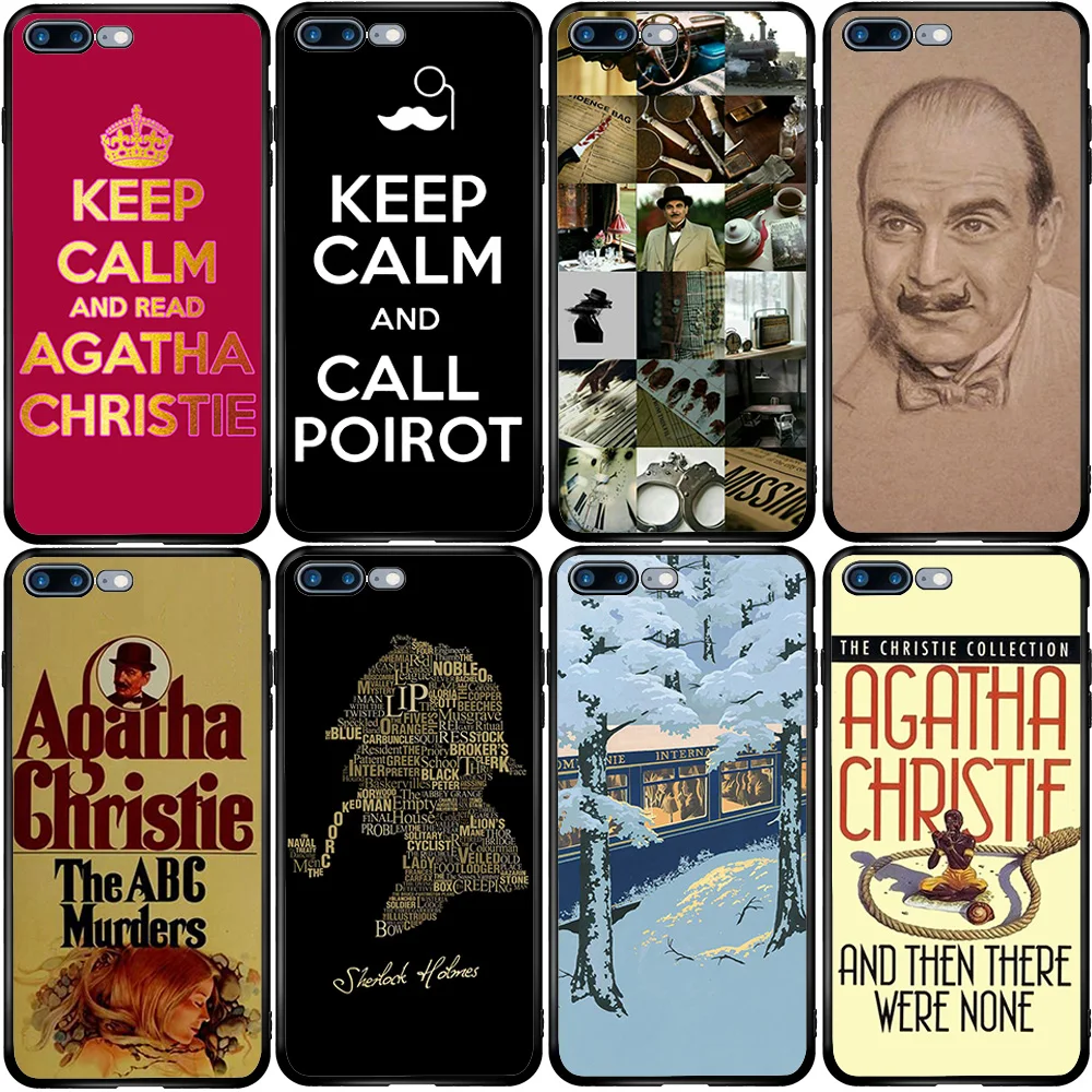 Cover Case for iPhone Oneplus 5S SE 2020 6S 7 8 6T 8T Plus XS XR 11 12 Pro Mini Max Agatha Christie's Poirot | Мобильные