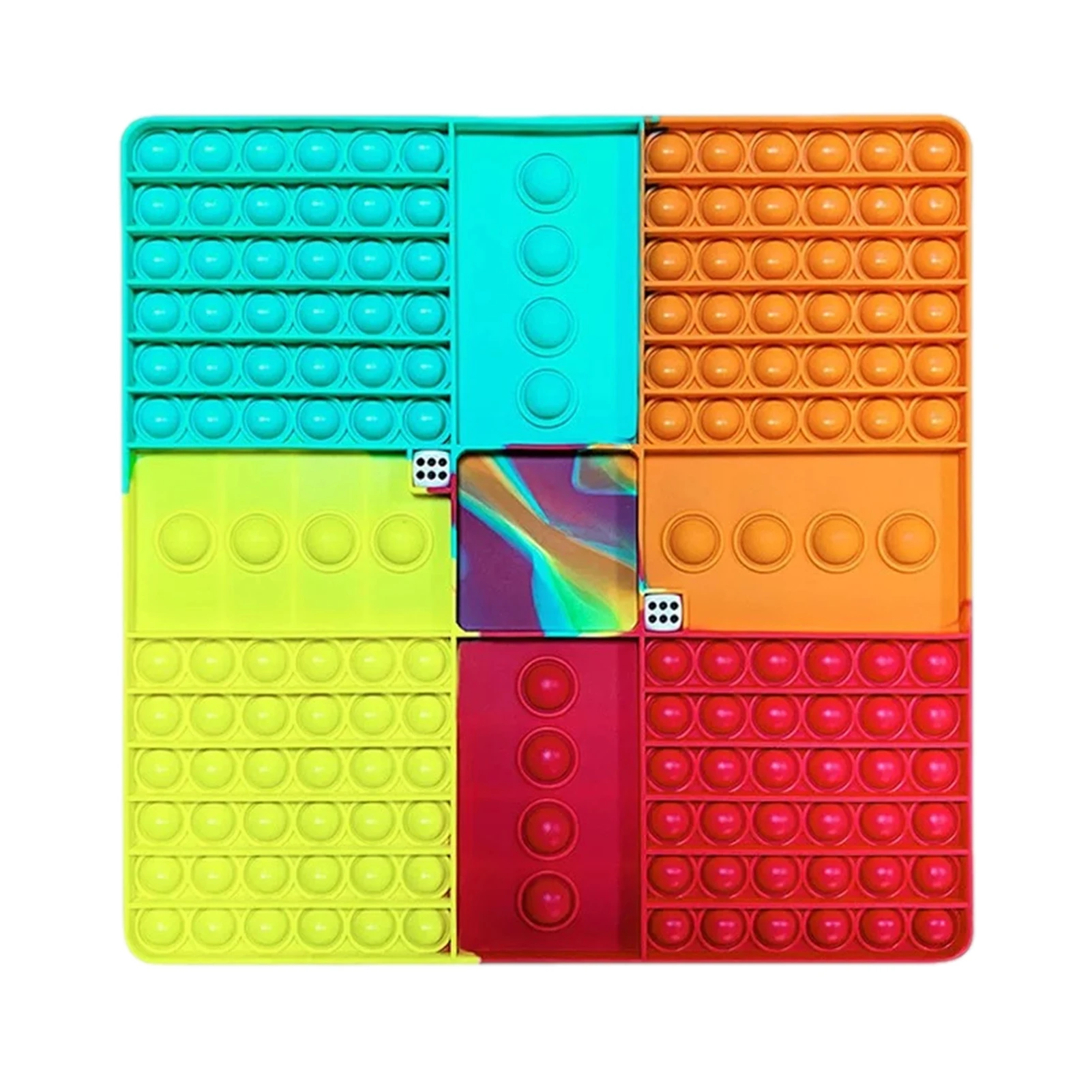 

Новый продукт, силиконовые игрушки для декомпрессии, большая доска для костей, детская настольная игрушка для декомпрессии с пузырьками