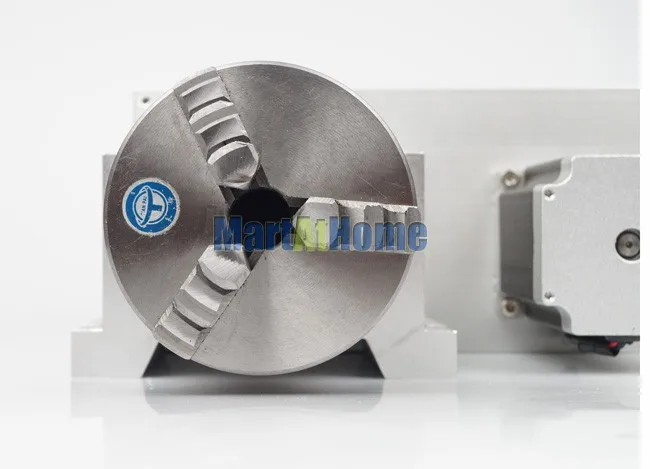 CRA406 фрезерный станок с ЧПУ роторная ось Indexer А-ось 4-я 1:8 80 мм 3-кулачковым патроном